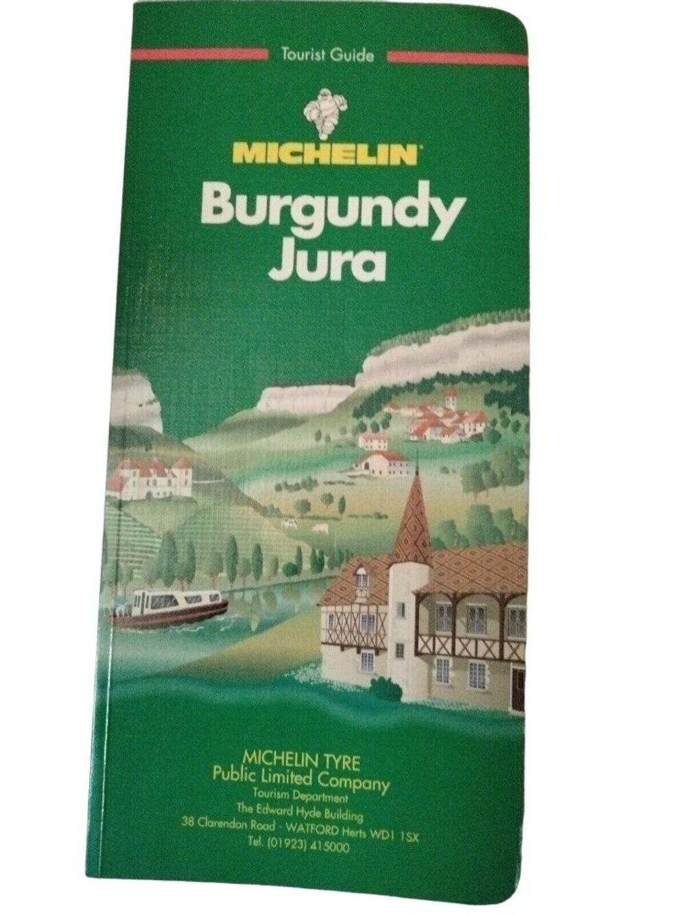 Burgundy Jura Green Guide  France Michelin Travel Publications